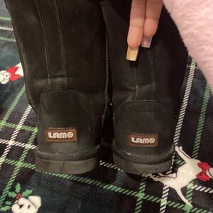 LAMO Dark Suede Boots